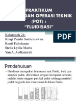 Presentasi Praktikum Proses Unit Operasi Teknik I: Fluidisasi