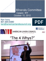 Wyoming Minerals Committee