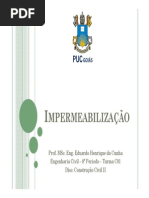 Aula 16 - Impermeabilizacao