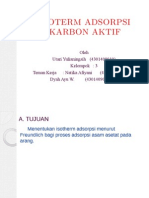 Isoterm Adsorpsi Carbon Aktif