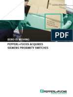 Bero Is Moving: Pepperl+Fuchs Acquires Siemens Proximity Switches