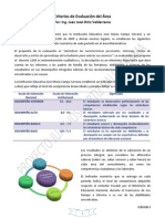 A. Criterios de Evaluación Del Área de Matemáticas Docente Juan José Ortiz Valderrama V3