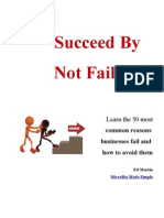 Succeed by NOT Failing!
