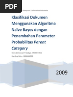 Download Klasifikasi DokumenDengan AlgoritmaNave Bayes denganPenambahan ParameterProbabilitas Parent by AhmadRizalAfani SN218308521 doc pdf