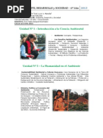 Ambiente, Desarrollo y Sociedad 6º
