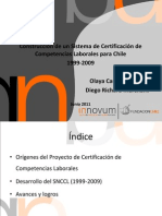 Certificacin de Competencias Laborales Fundacin Chile