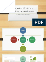 Aspectos Técnicos y Estéticos de Un Sitio Web