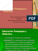 Educacion Pedagogia Didactica