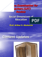 Socio-Anthro Foundations of Education