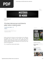 10 coisas malucas que você deveria saber sobre o sistema solar