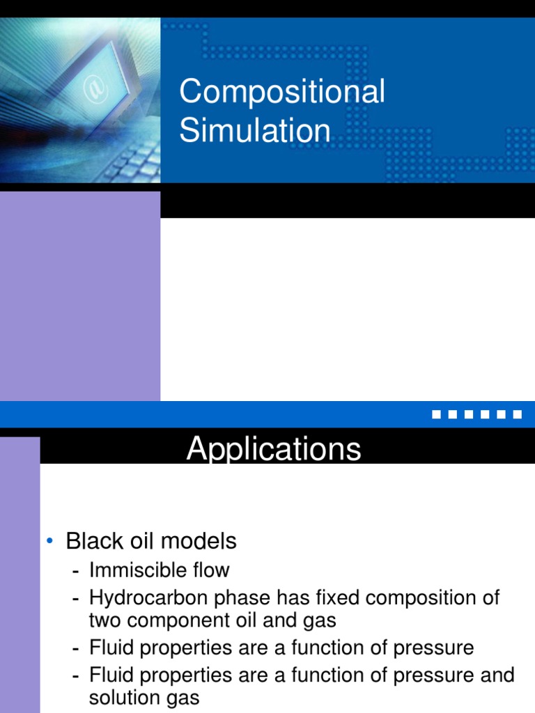 Compositional Simulation | PDF | Petroleum Reservoir | Phase (Matter)