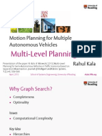 Motion Planning for Multiple Autonomous Vehicles: Chapter 4a - Multi Level Planning using Graph Search