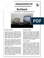 Surfsure Professional Flatness Calibration Software