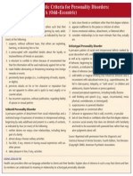 Dsmiv Paranoid PDF