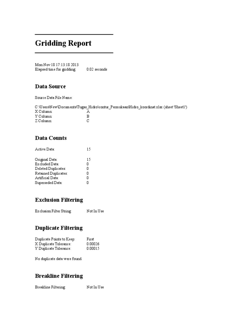 Geospatial Data Analysis Report | PDF | Mean | Median