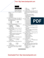 IBPS Common Written Examination Clerical Cadre Practice Paper Current Affairs 2011 Set 2