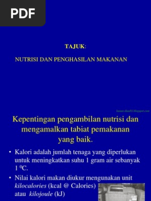 Bab 2 Nutrisi Pdf