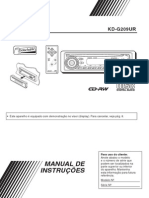 Manual do rádio KD-G209UR