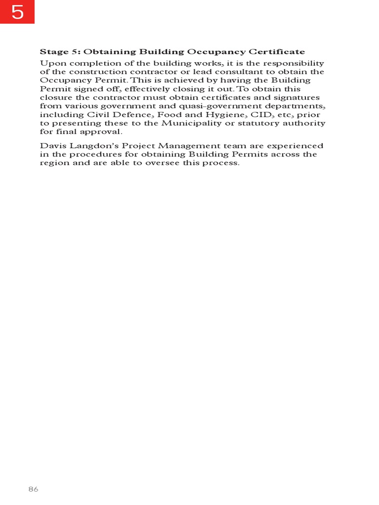 Building Occupancy Certification Guide | PDF