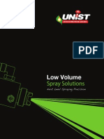 Unist Low Volume Spray Solutions