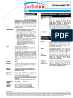 Carbomastic 90 PDS 8-12 ES-LA (Autoimprimante)