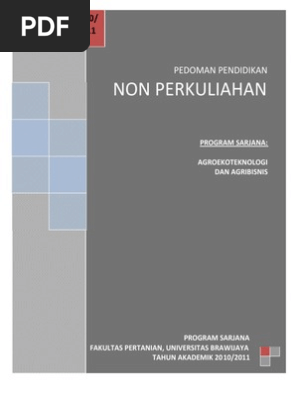 Panduan Non Akademik Skripsi Fp Ub