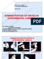 5. Administration of Drugs in Experimental Animals