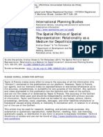 The Spatial Politics of Spatial Representation- Relationality as a Medium for Depoliticization