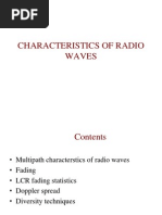 Characteristics of Radiowaves