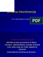 Urinarna Inkontinencija