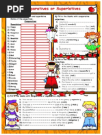 Comparatives or Superlatives