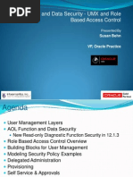 Oracle R12 Function and Data Security - UMX and Role Based Access Control