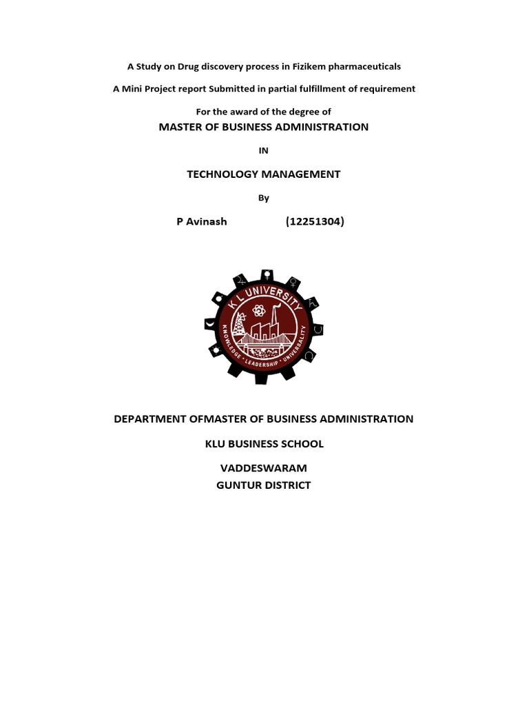 Fizikem Pharmaceuticals R&D Overview | PDF | Research And Development ...