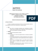 INFORMATIVO-Regras - para Redação de Relatórios PDF