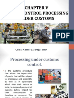 System Control Processing Under Customs: Criss Ramirez Bejarano