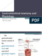 Gastrointestinal Anatomy and Physiology