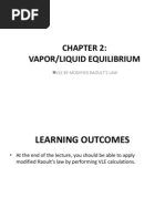 Vapor/Liquid Equilibrium: Vle by Modified Raoult'S Law