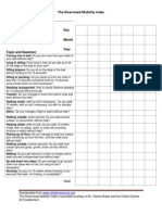 Rivermead Mobility Index