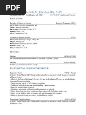 professional resume