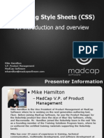 Cascading Style Sheets (CSS) : An Introduction and Overview