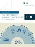 Children's Rights and The Corporate Sector: Setting A Benchmark