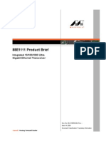 88E1111 Product Brief: Integrated 10/100/1000 Ultra Gigabit Ethernet Transceiver