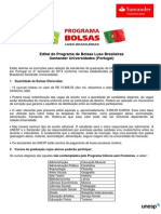 Edital Bolsas Luso Santander 2