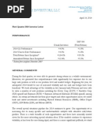 Denali Investors Partner Letter - 2014Q1