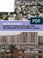 Microfinance, Poverty Reduction and MDGs