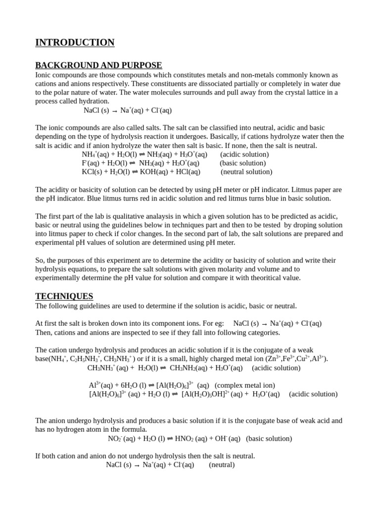 Measuring ph lab report brainly picture