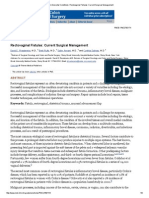 Benign Anorectal Conditions - Rectovaginal Fistulas - Current Surgical Management