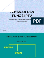 Peranan Fungsi PTV