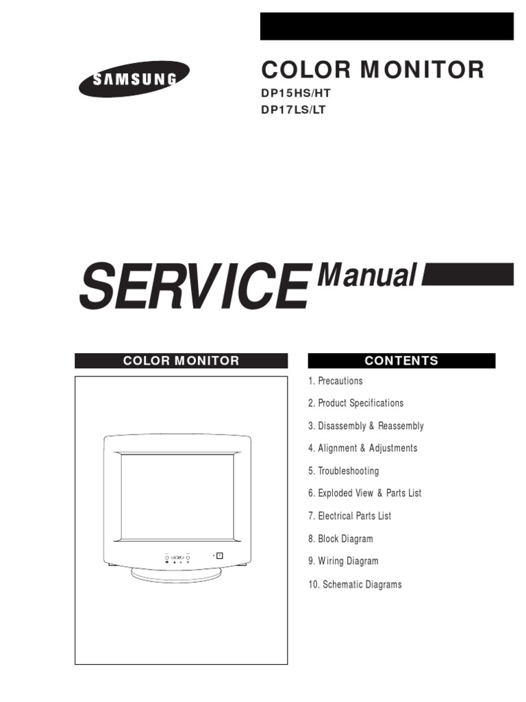 Color Monitor | PDF | Electrostatic Discharge | Electrostatics