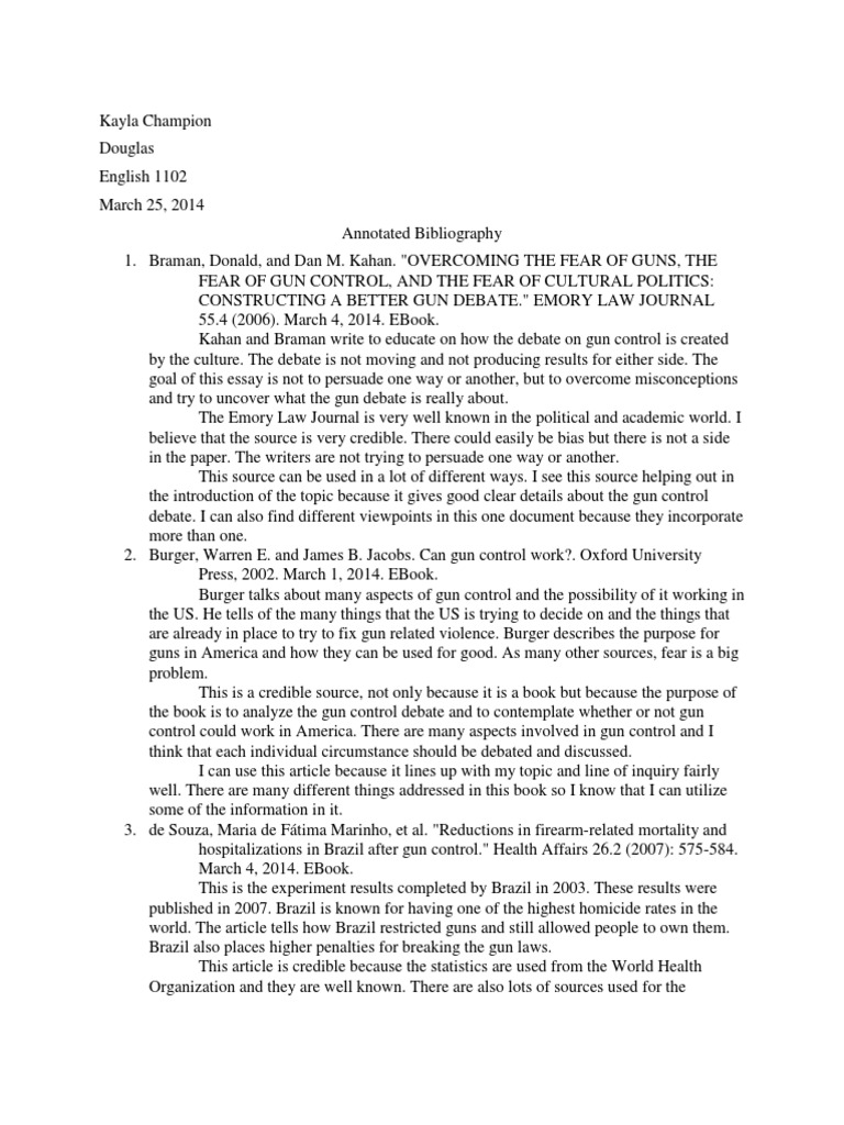 Government annotated bibliography picture